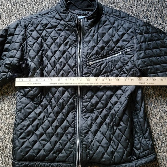 Obermeyer Black Quilted Vented Winter Snow Jacket Size 10 - Picture 14 of 15